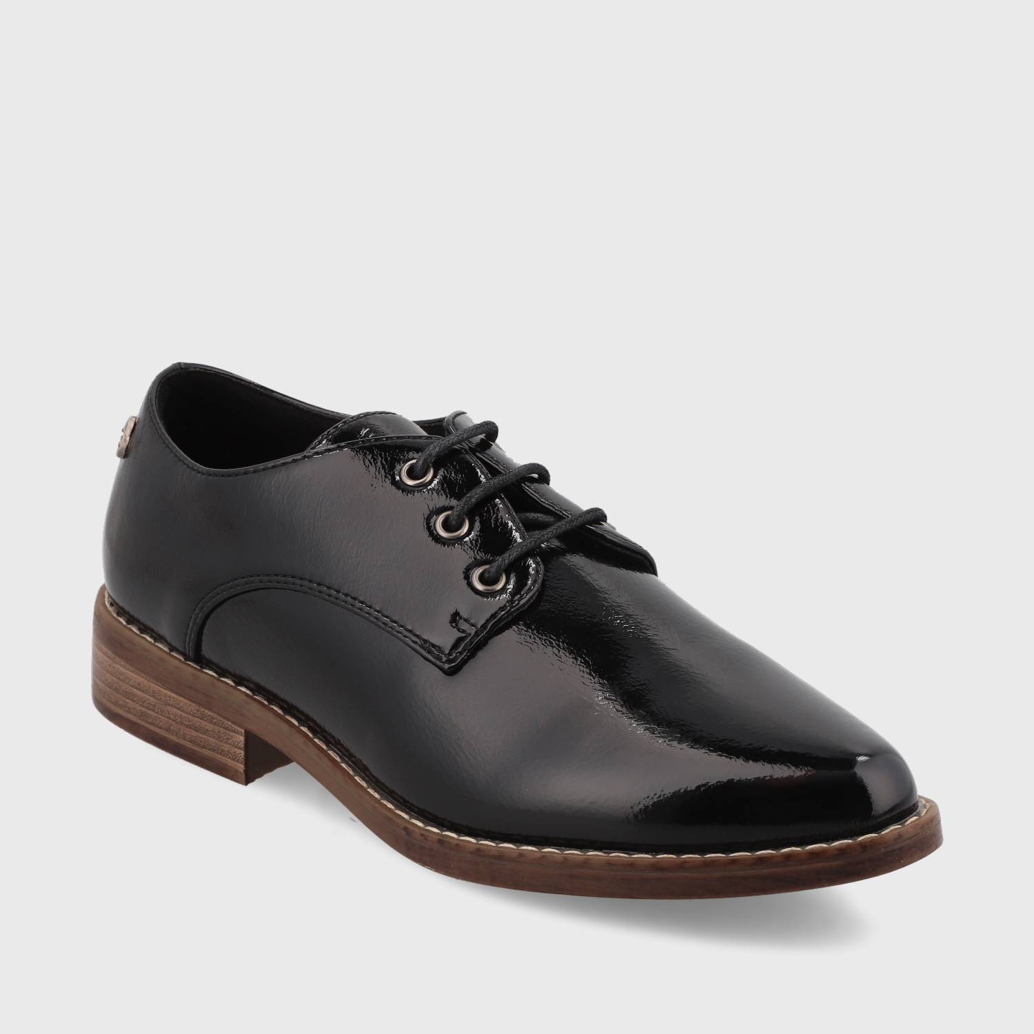 ZAPATO CHAROL NEGRO MUJER 17577 - 2