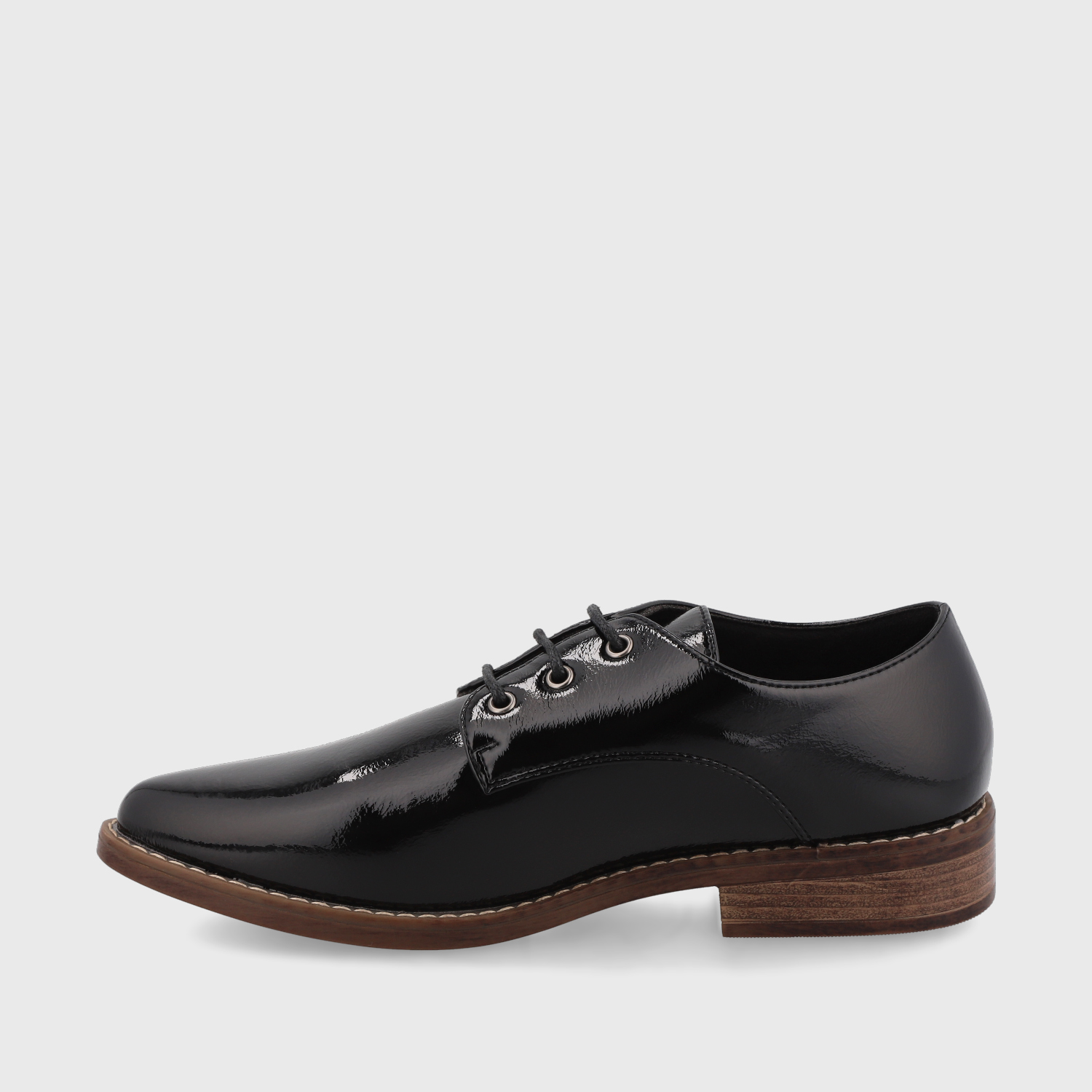 ZAPATO CHAROL NEGRO MUJER 17577 - 4