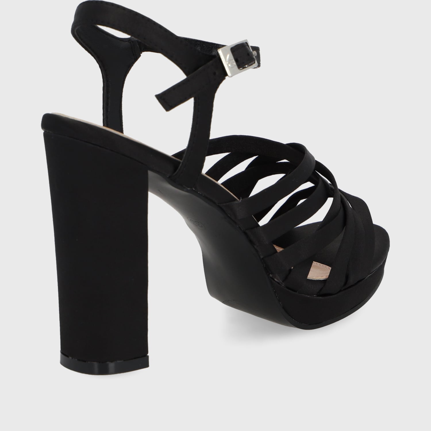 SANDALIAS MUJER GOTTA SATIN NEGRO 15837 - 5