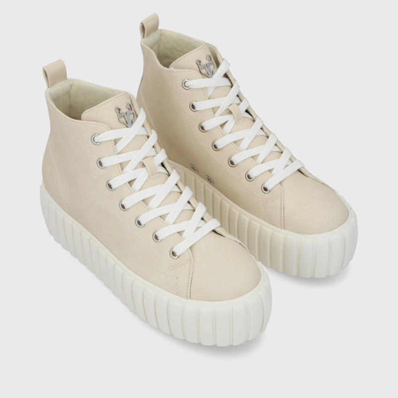 ZAPATILLAS MUJER GOTTA URBANAS BLANCO CAÑA HUESO 43072 - 3