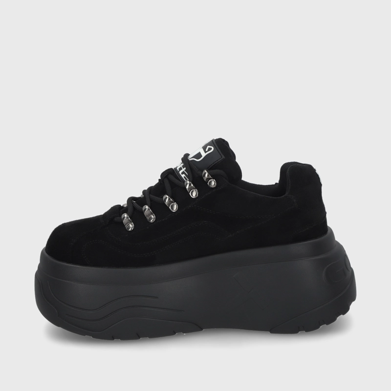 ZAPATILLA PLATAFORMA NEGRA MUJER 43061 - 4