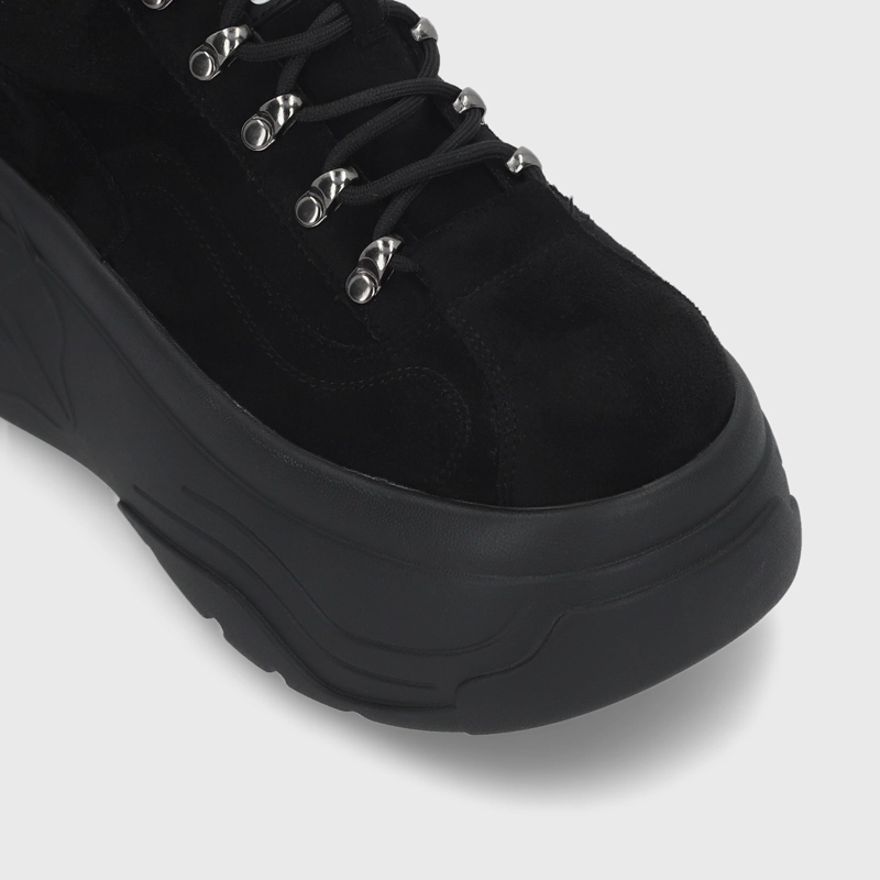 ZAPATILLA PLATAFORMA NEGRA MUJER 43061 - 6