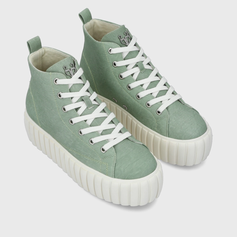 ZAPATILLAS MUJER GOTTA URBANAS VERDE CAÑA 43072 - 3