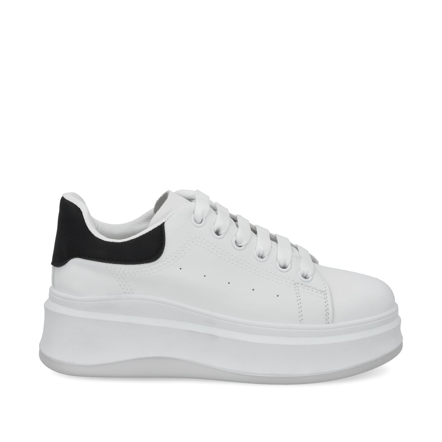 ZAPATILLA BLANCA MUJER 48021 - 1