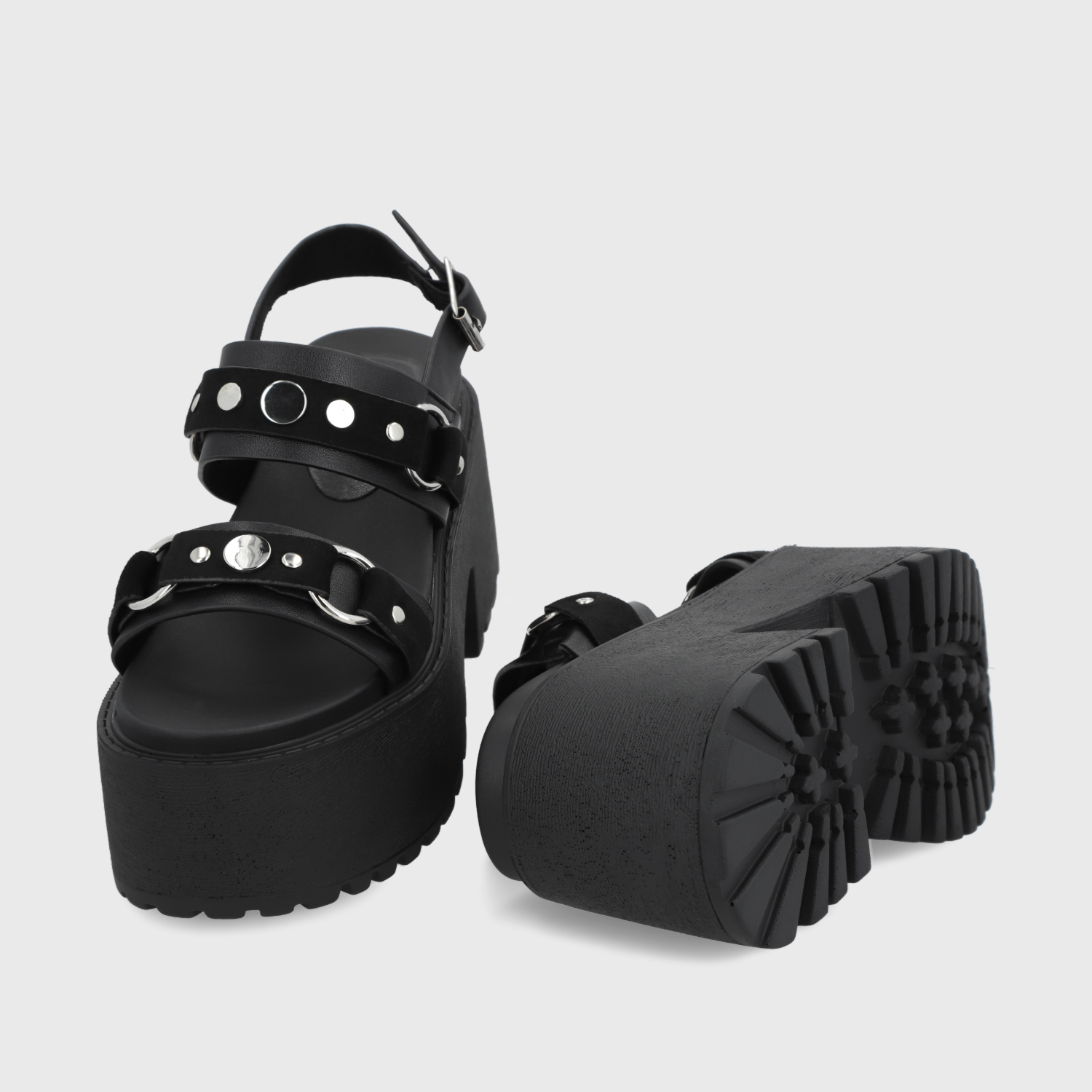 SANDALIAS MUJER GOTTA NEGRA 1567B - 4