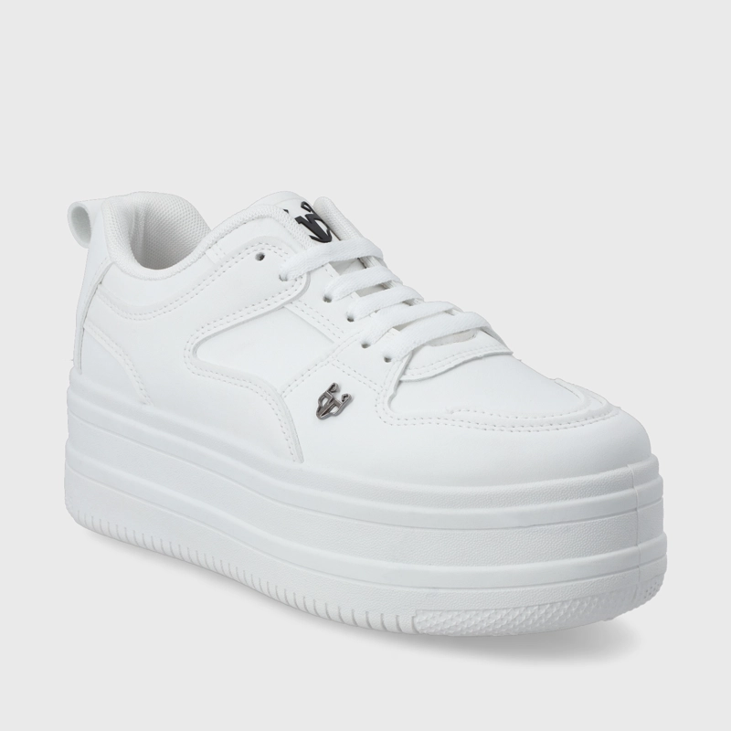ZAPATILLAS MUJER GOTTA CASUALES BLANCO CUERO 38562 - 2