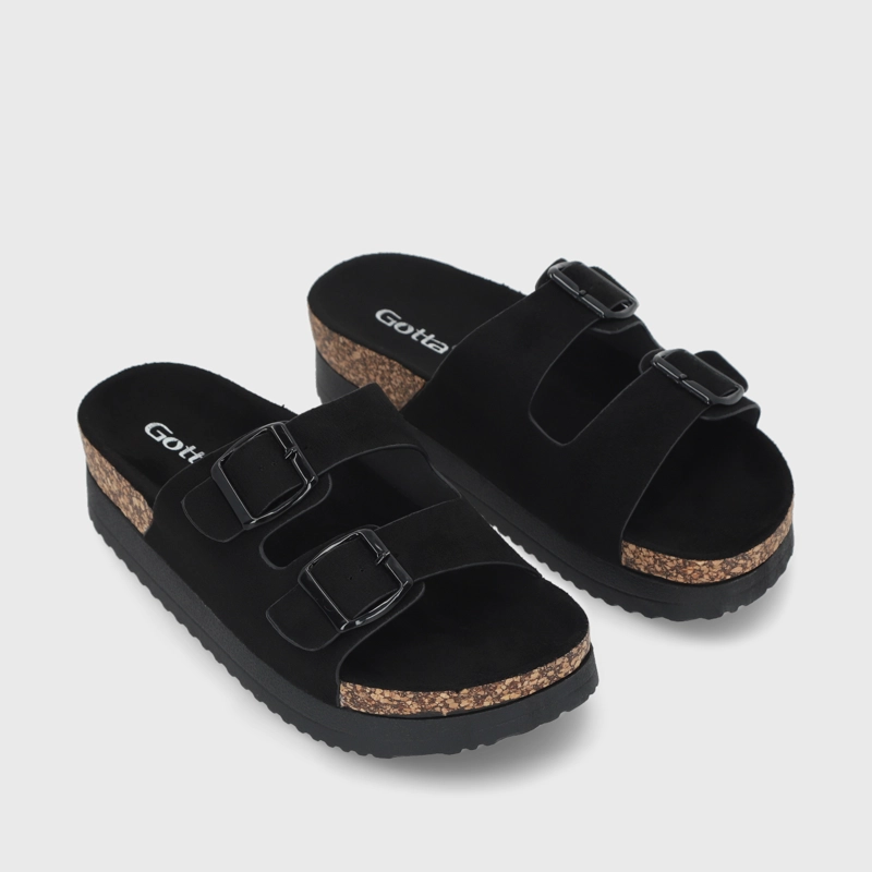 SANDALIA NEGRA MUJER 1206223 - 3