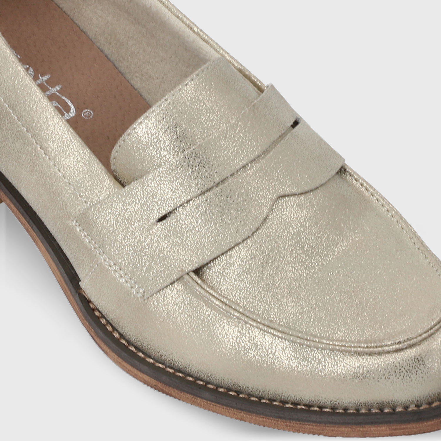 ZAPATO DORADO MUJER 23552 - 6