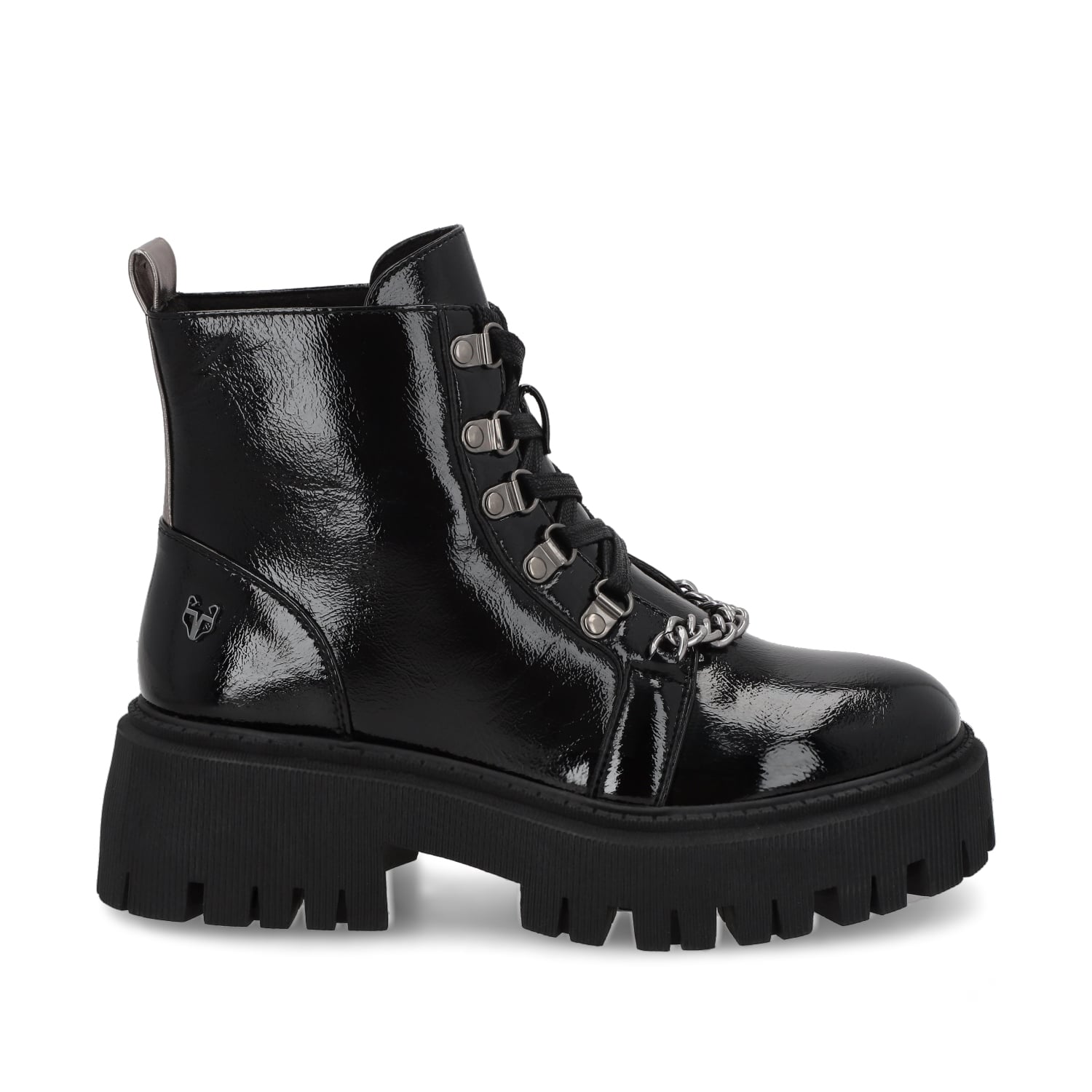 BOTÍN MUJER NEGRO 23506 CASUAL - 1