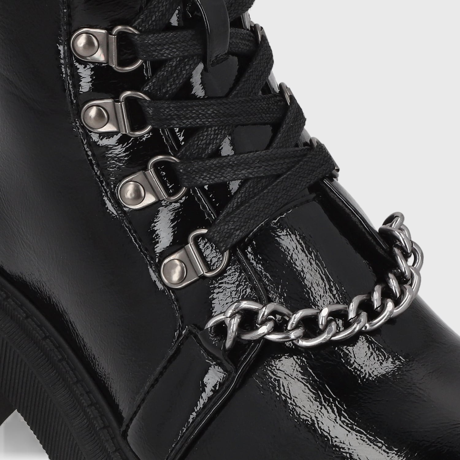 BOTÍN MUJER NEGRO 23506 CASUAL - 6