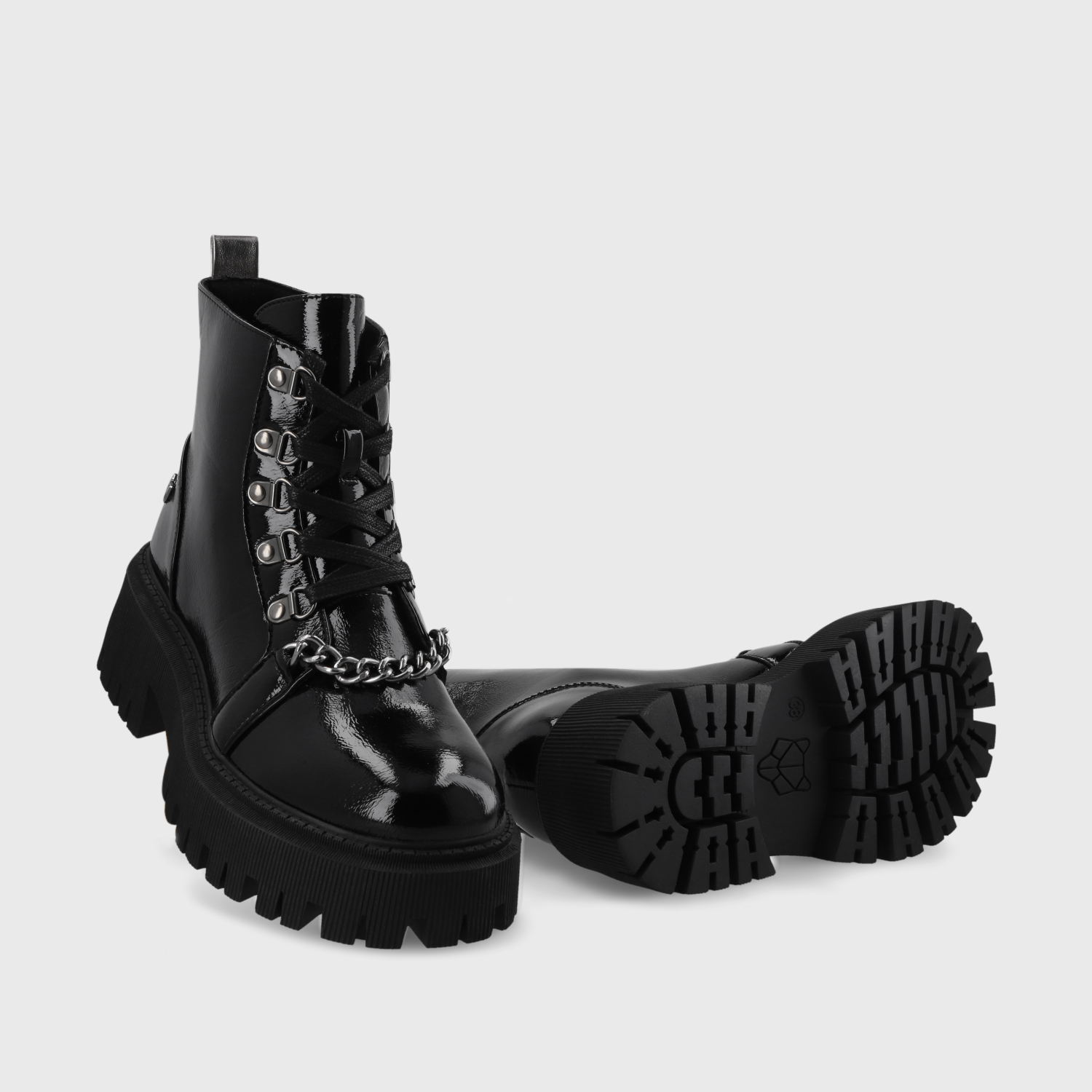 BOTÍN MUJER NEGRO 23506 CASUAL - 7