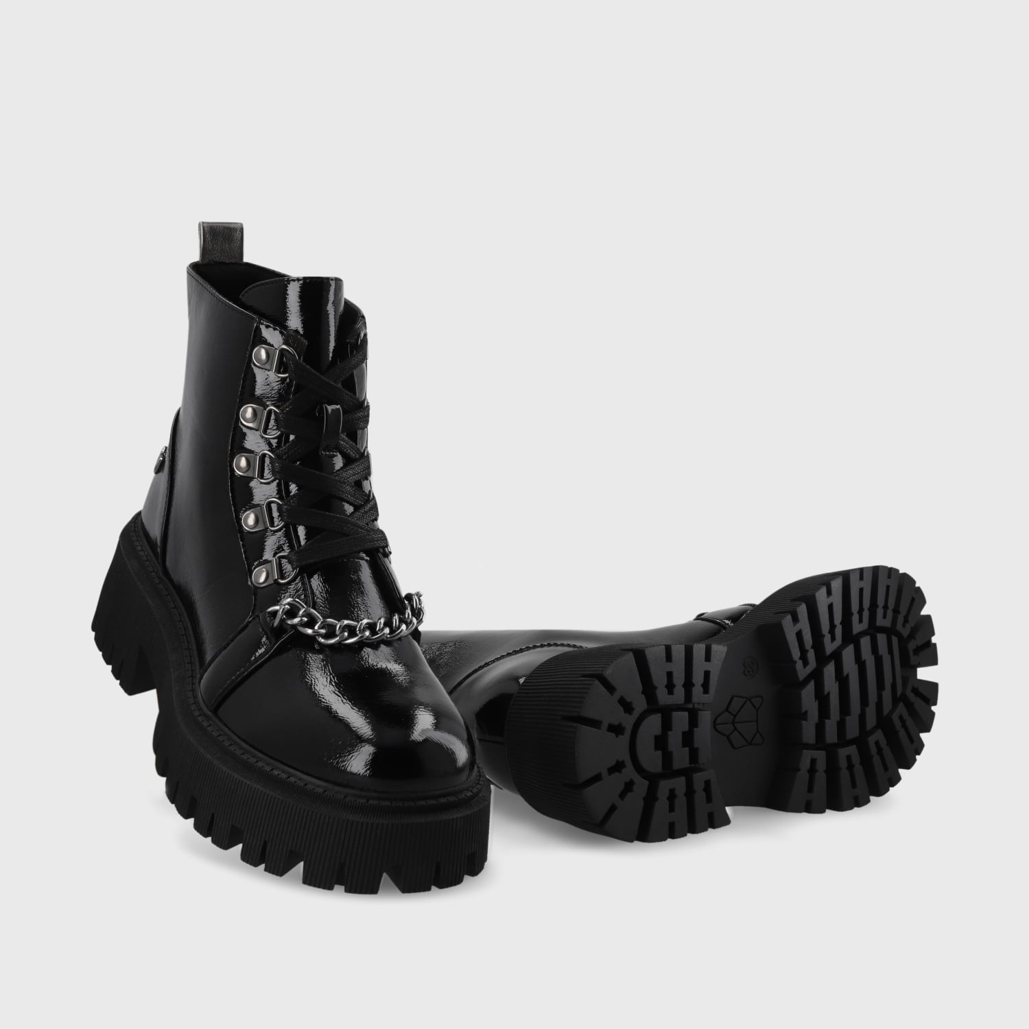 BOTÍN MUJER NEGRO 23506 CASUAL - 7