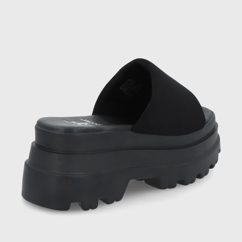 SANDALIAS MUJER GOTTA TEXTIL NEGRA PLATAFORMA 45731 - 5