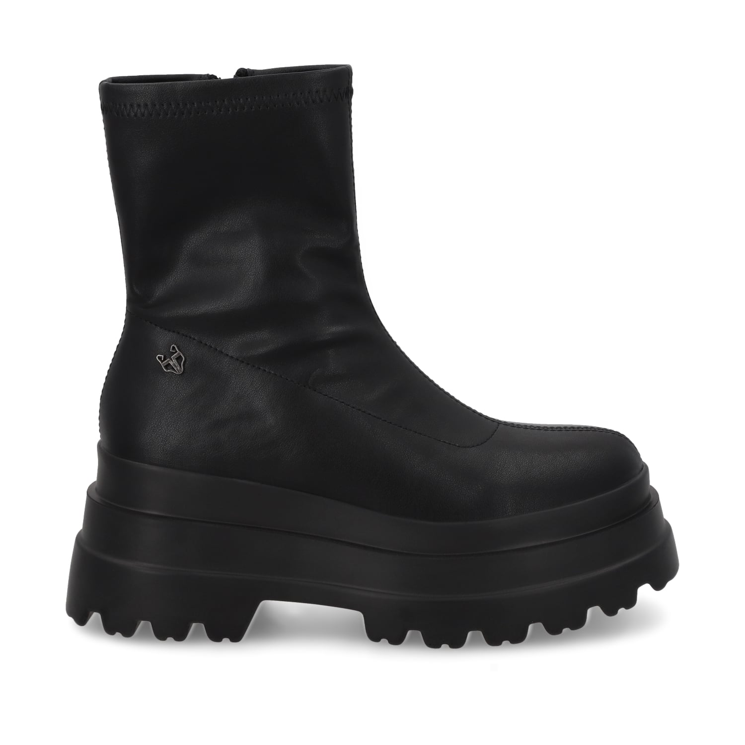 BOTÍN MUJER NEGRO PLATAFORMA 36034 CASUAL - 1