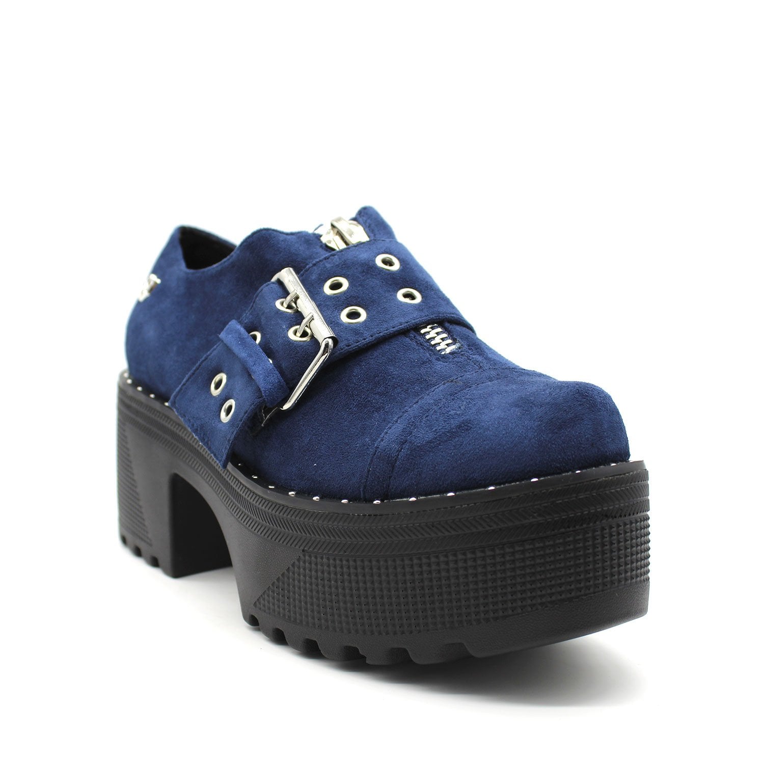 BOTÍN MUJER NEGRO PLATAFORMA 36034 CASUAL - 2
