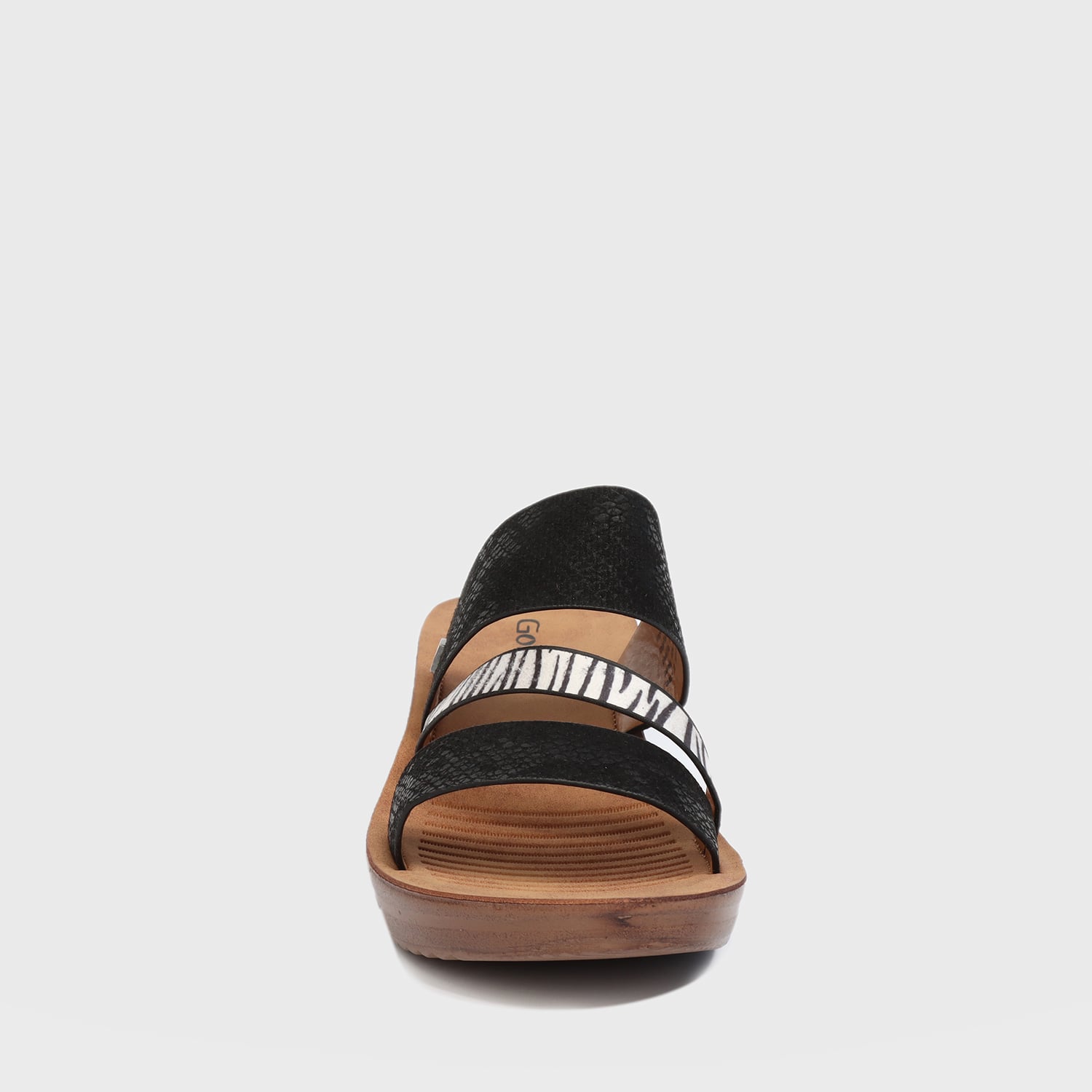 BOTÍN MUJER NEGRO PLATAFORMA 36034 CASUAL - 4