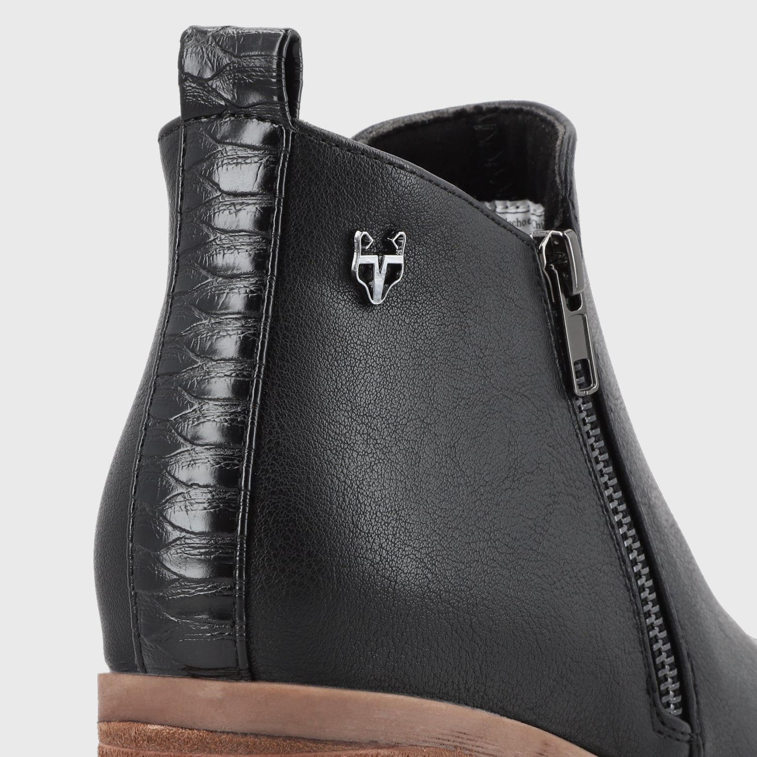 BOTÍN MUJER NEGRO TACO 43101 CASUAL - 6