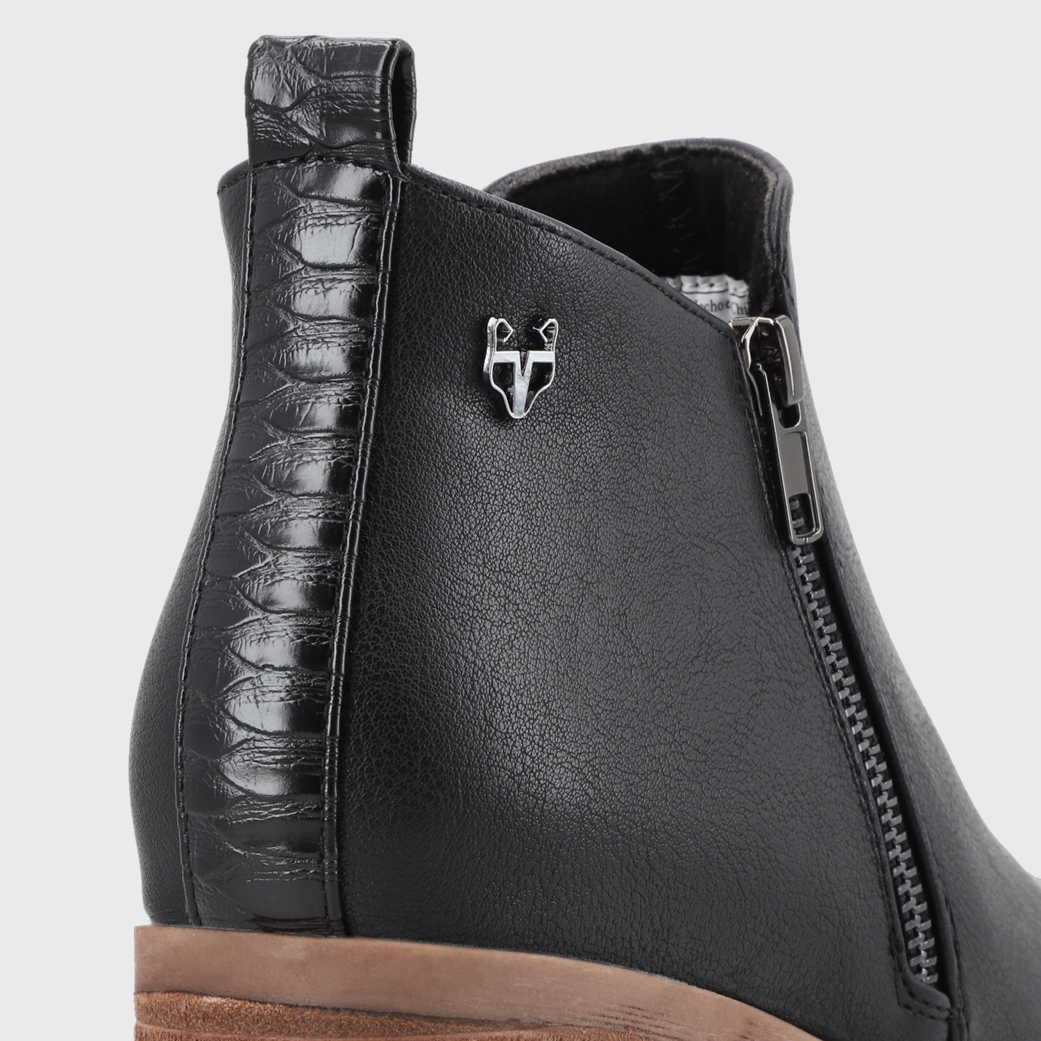 BOTÍN MUJER NEGRO TACO 43101 CASUAL - 6