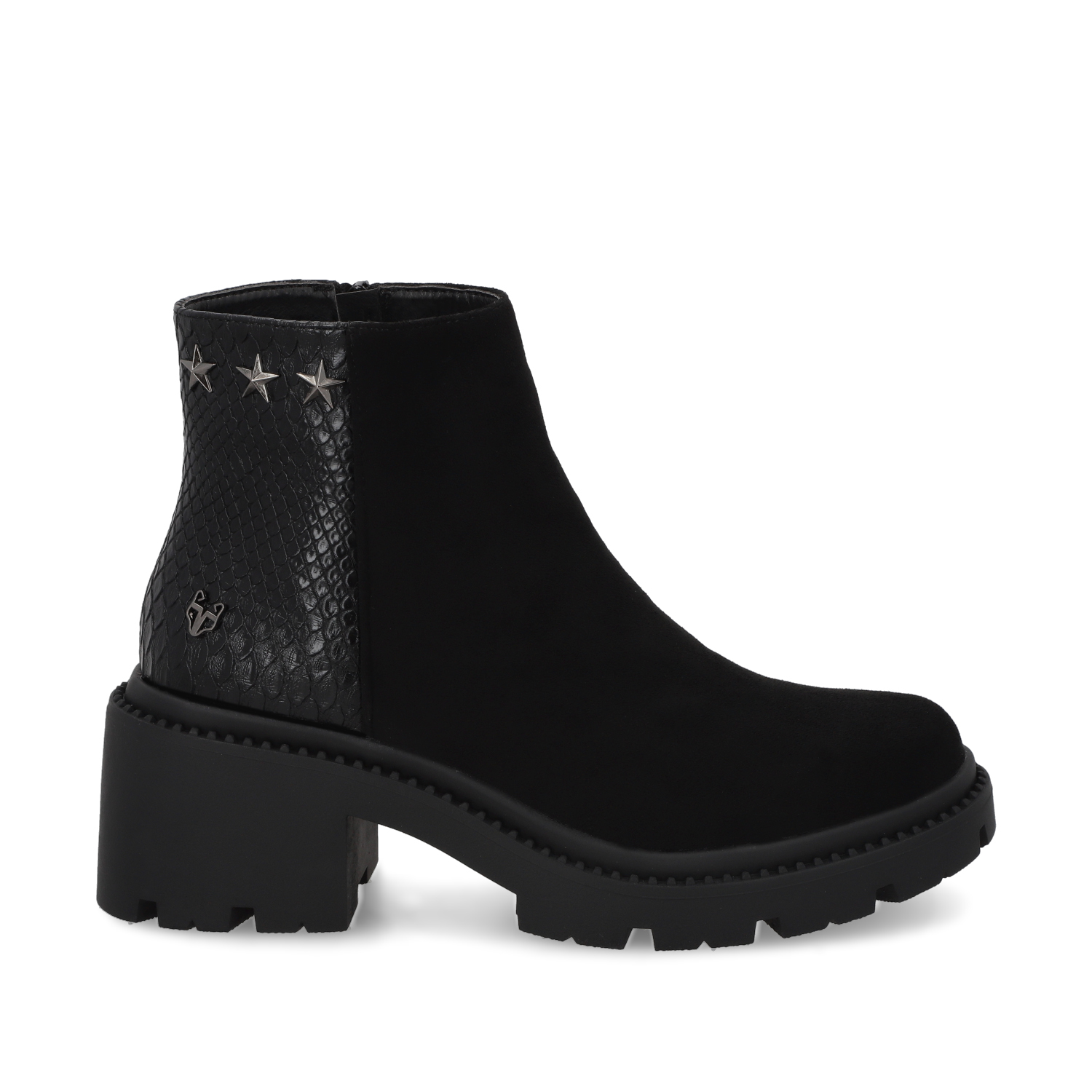 BOTÍN MUJER NEGRO 45744 CASUAL - 1