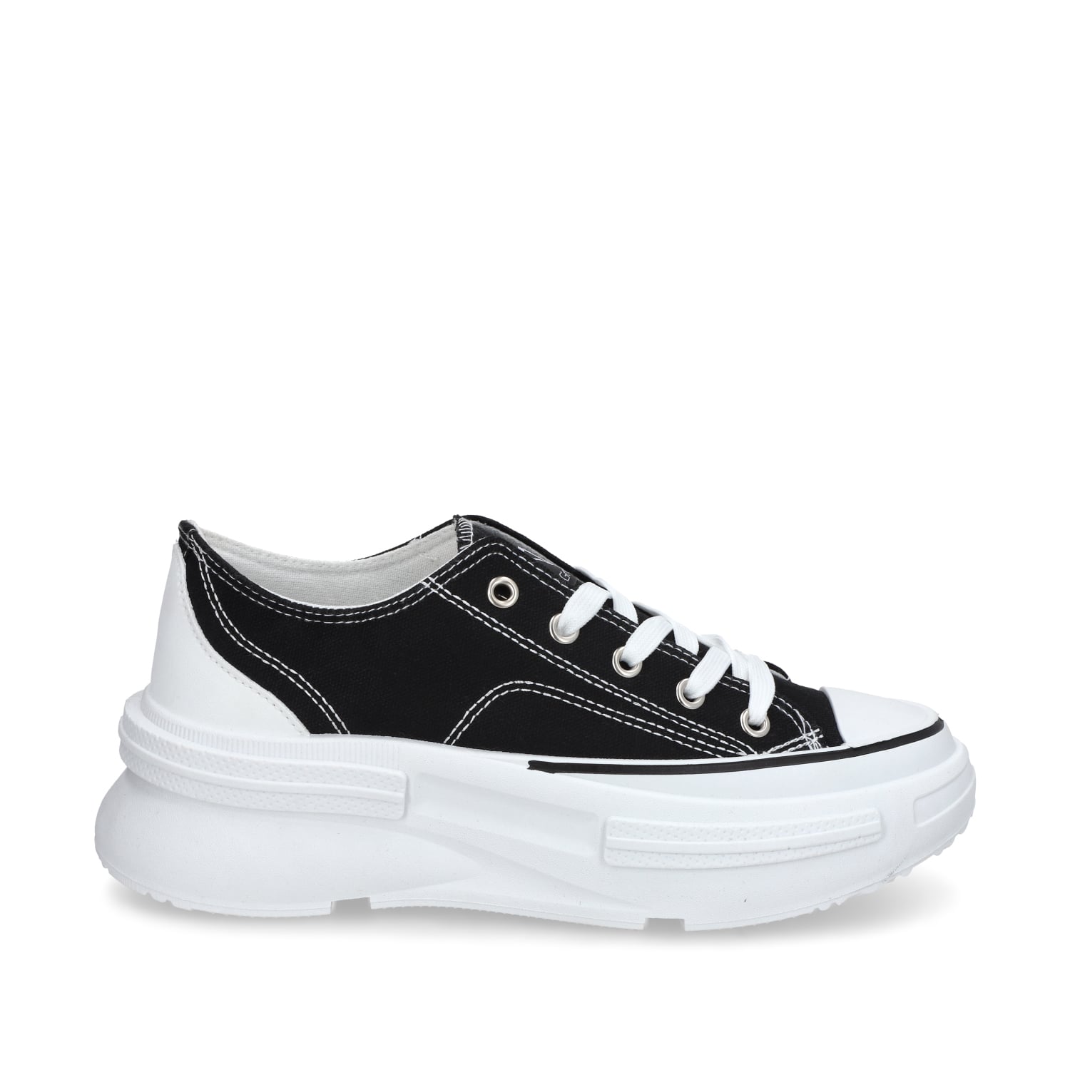 ZAPATILLA NEGRA MUJER 48051 - 1