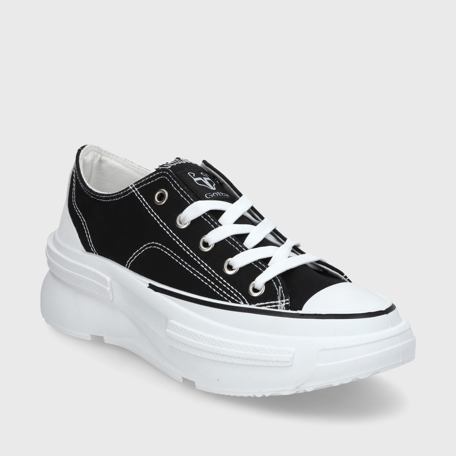 ZAPATILLA NEGRA MUJER 48051 - 2