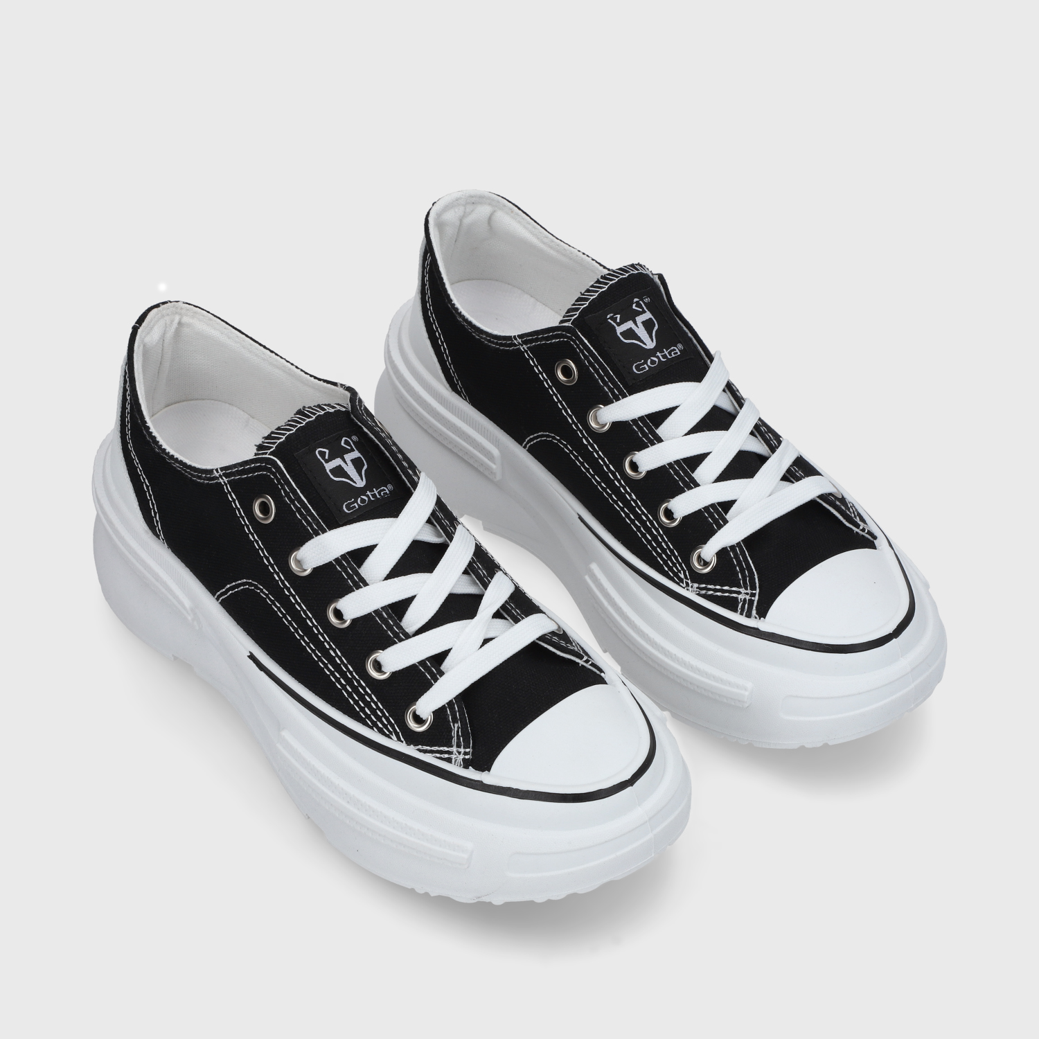 ZAPATILLA NEGRA MUJER 48051 - 3