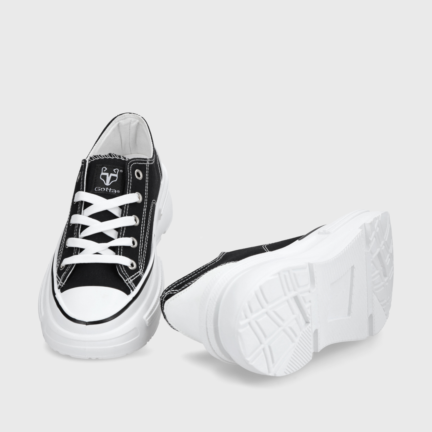 ZAPATILLA NEGRA MUJER 48051 - 7