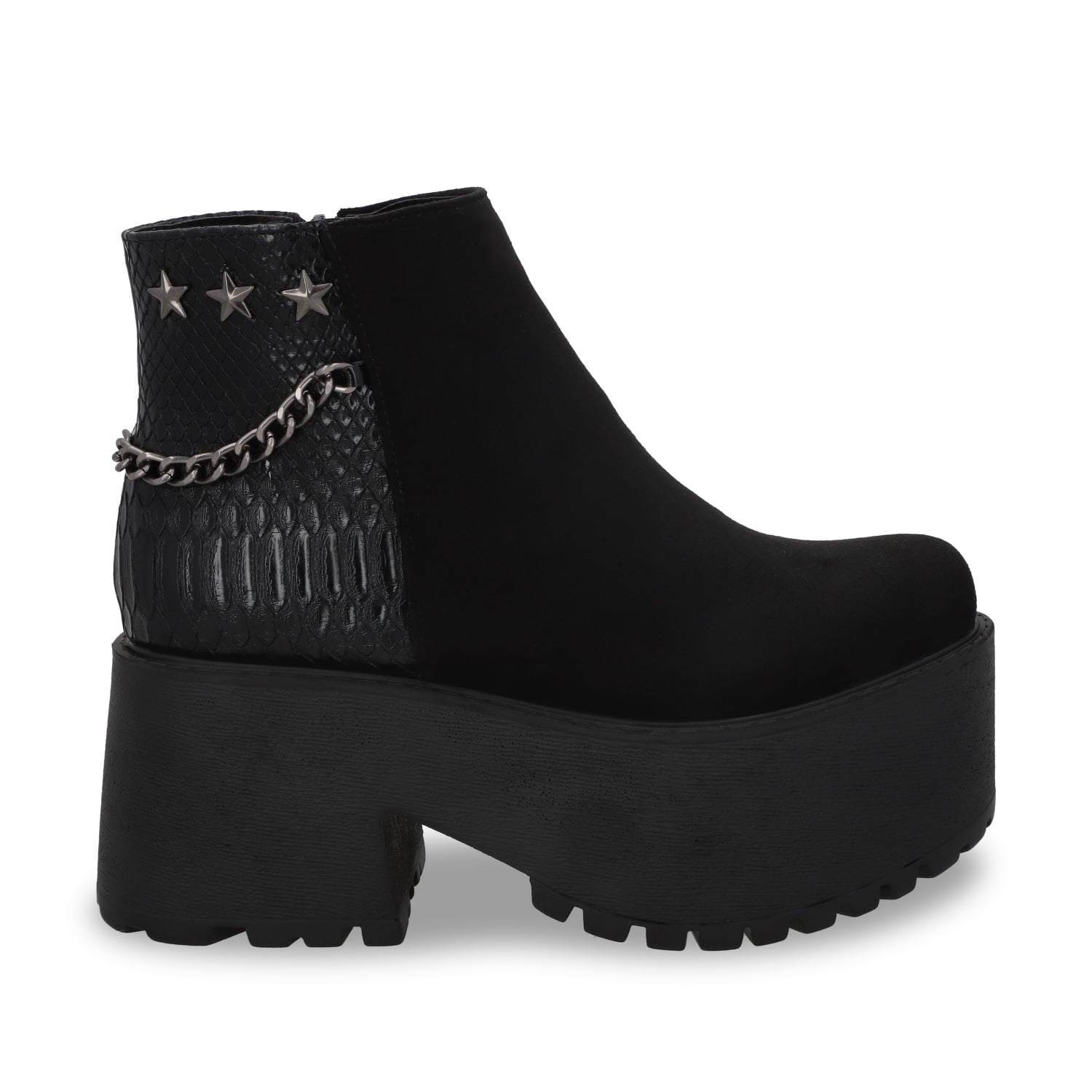 BOTÍN MUJER NEGRO 15173 CASUAL - 1