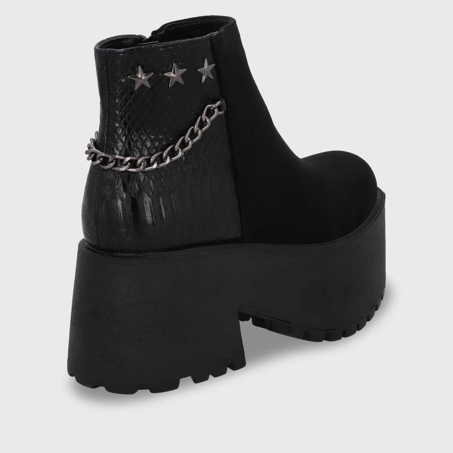 BOTÍN MUJER NEGRO 15173 CASUAL - 5