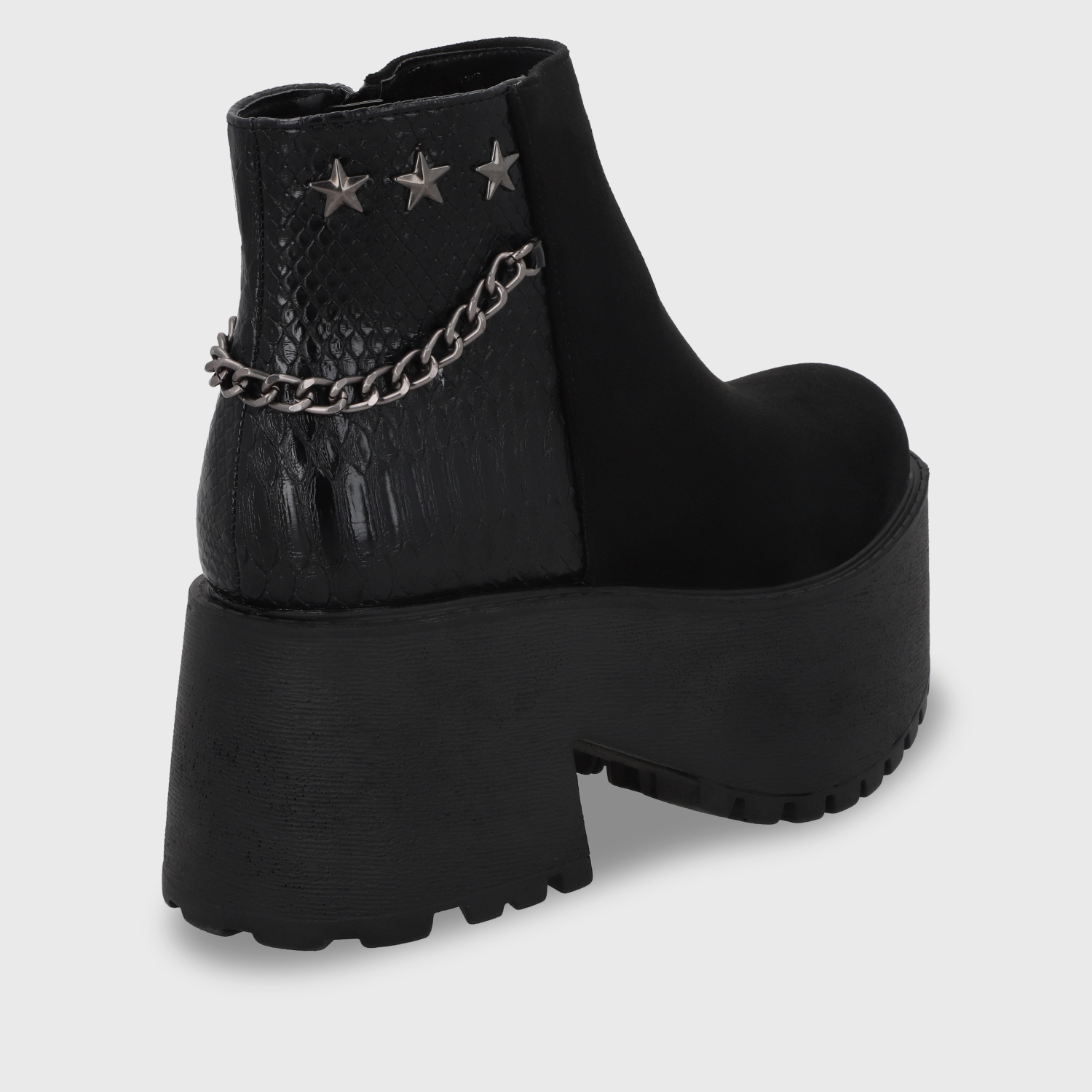 BOTÍN MUJER NEGRO 15173 CASUAL - 5