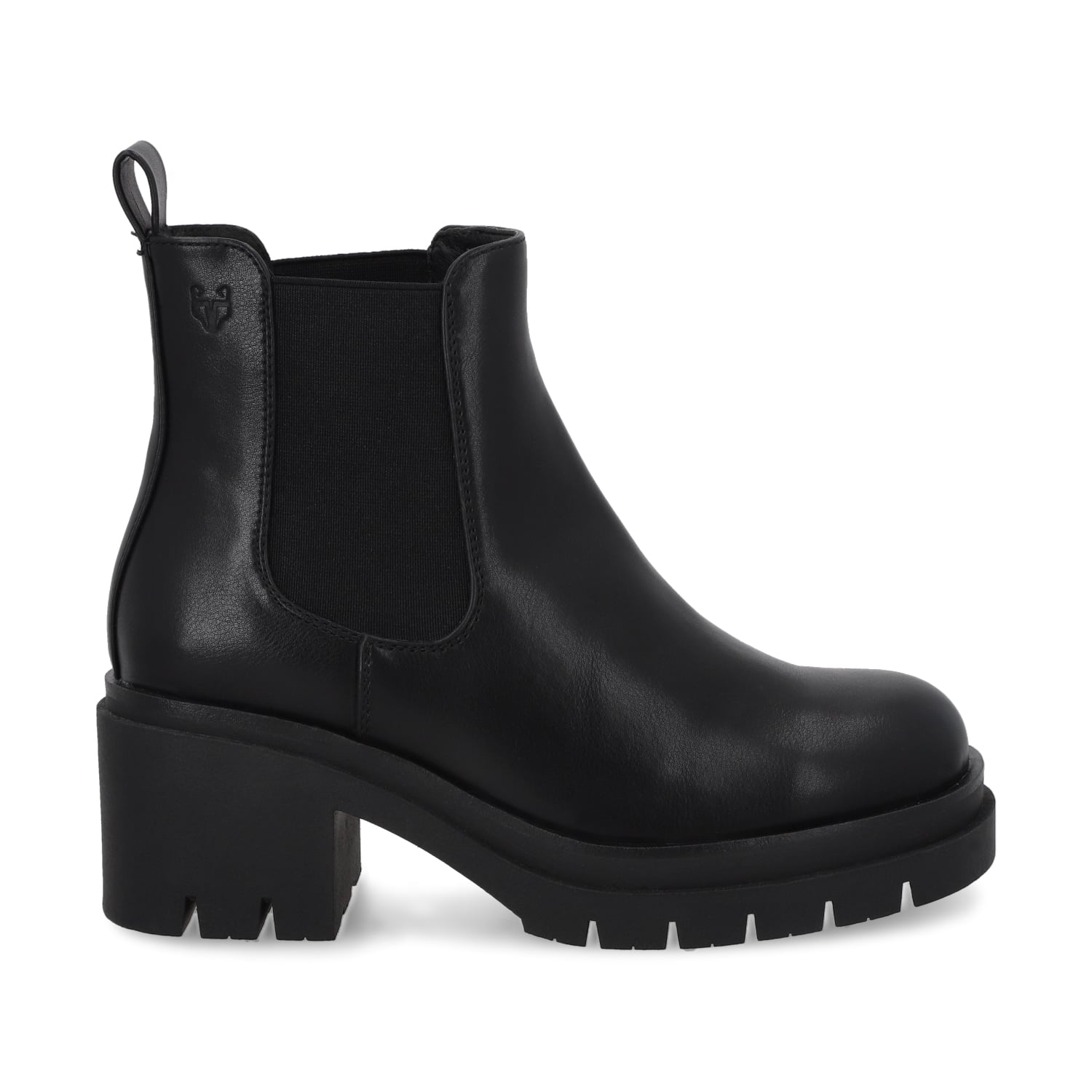 BOTÍN MUJER NEGRO 46201 CASUAL - 1