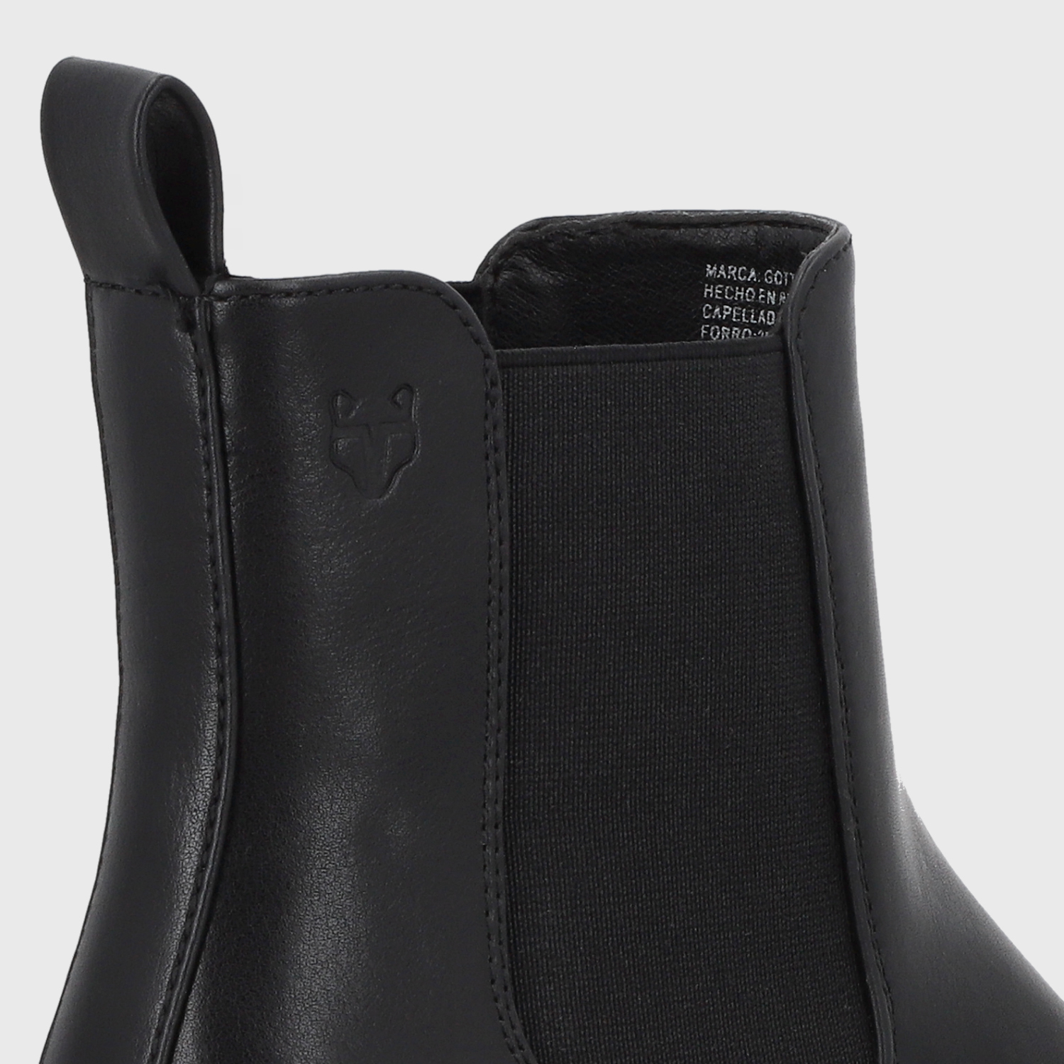 BOTÍN MUJER NEGRO 46201 CASUAL - 2