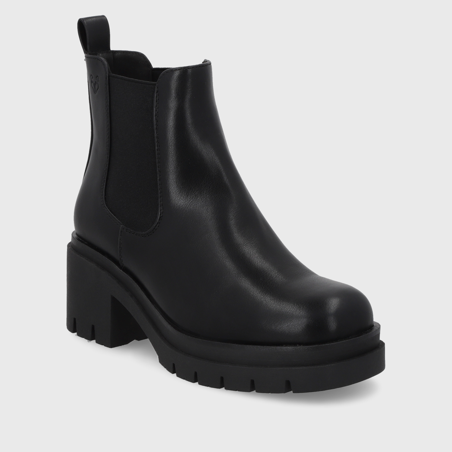 BOTÍN MUJER NEGRO 46201 CASUAL - 4