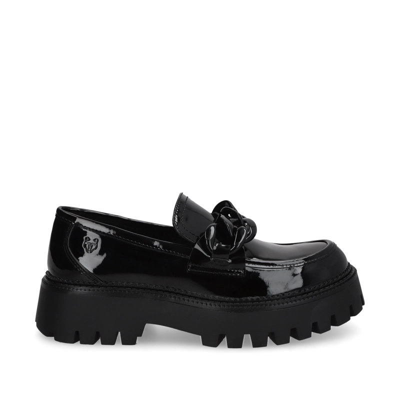 ZAPATO PLATAFORMA NEGRO MUJER 46301 - 1
