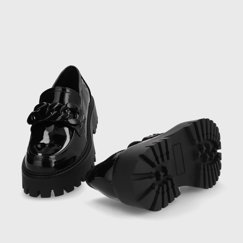 ZAPATO PLATAFORMA NEGRO MUJER 46301 - 5