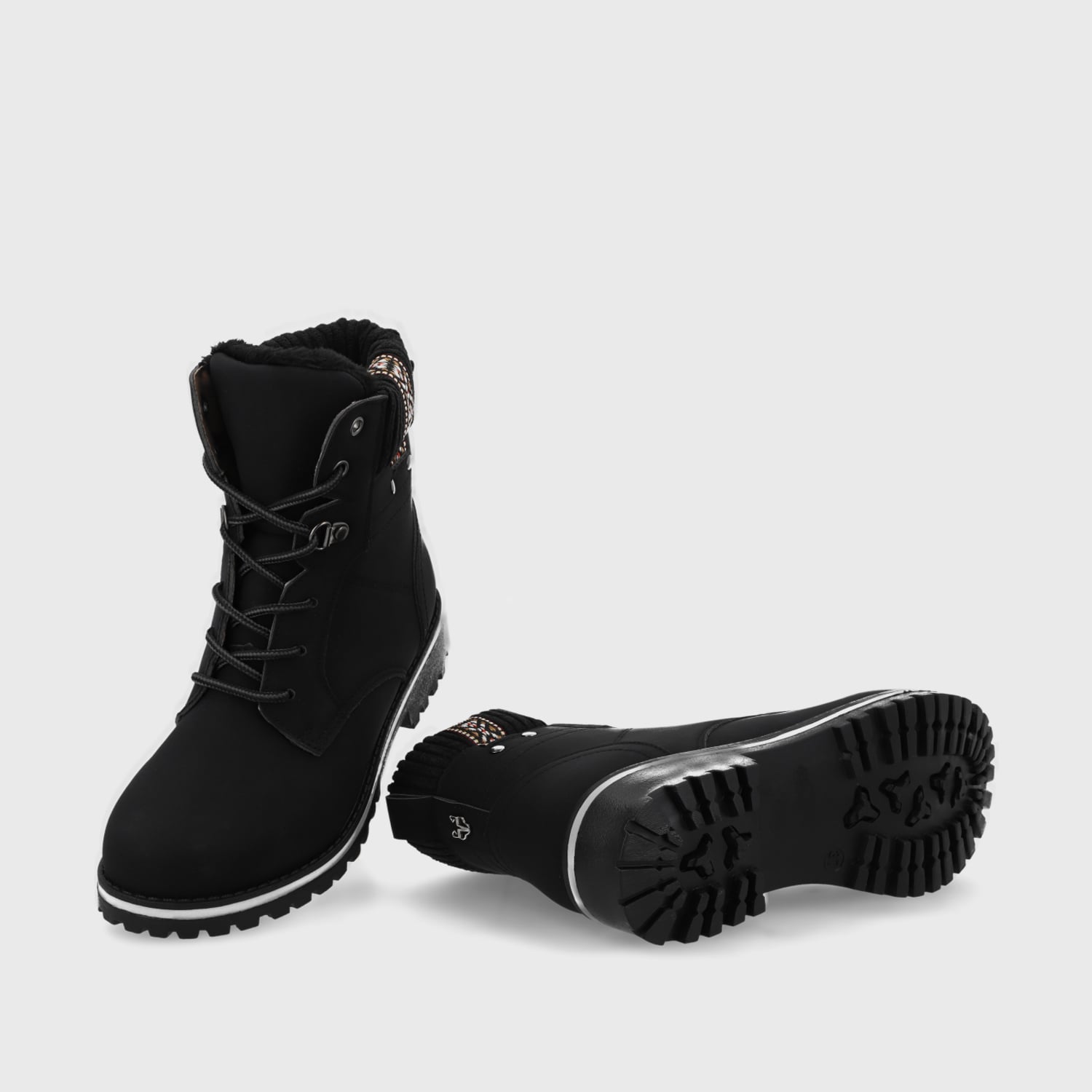 BOTÍN MUJER NEGRO 48100 CASUAL - 2