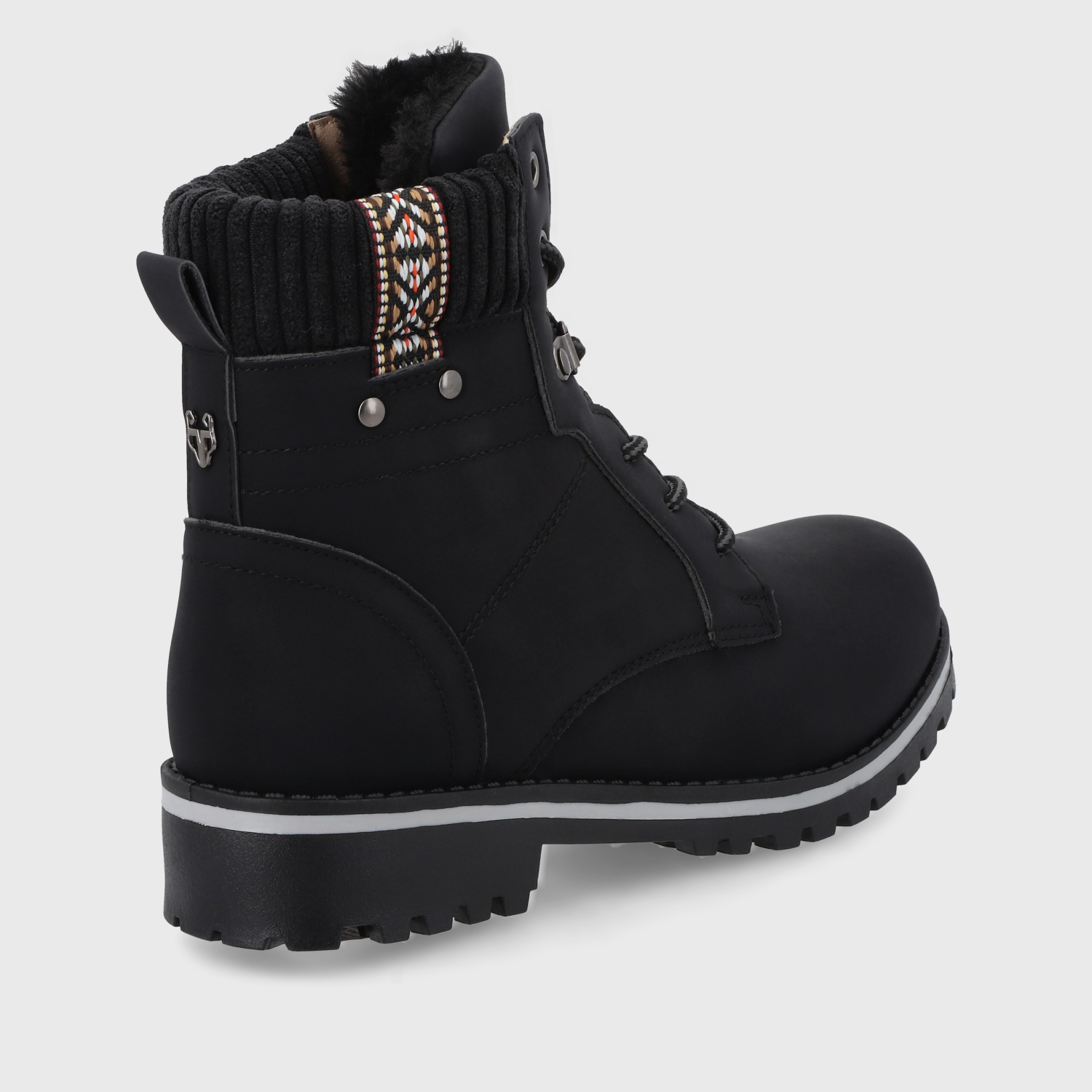 BOTÍN MUJER NEGRO 48100 CASUAL - 6
