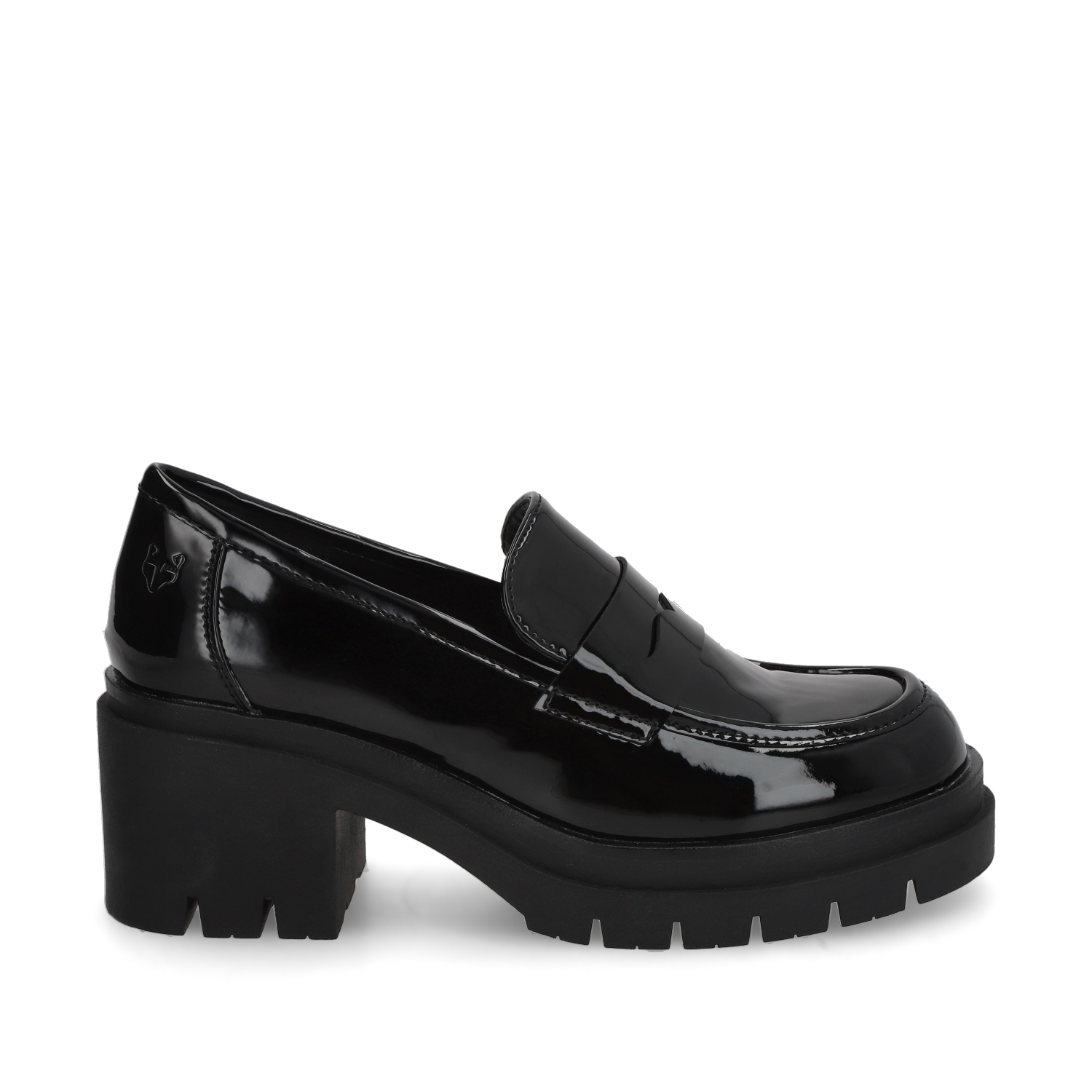 ZAPATO CHAROL NEGRO MUJER 46202 - 1