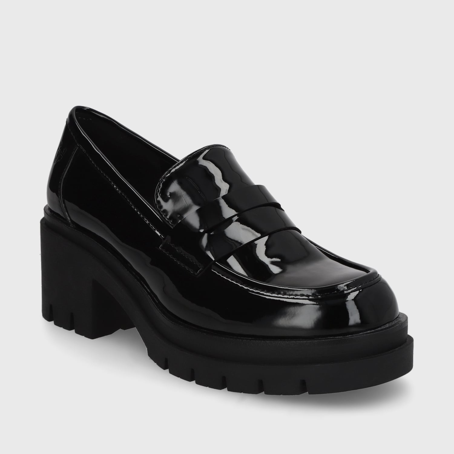 ZAPATO CHAROL NEGRO MUJER 46202 - 3