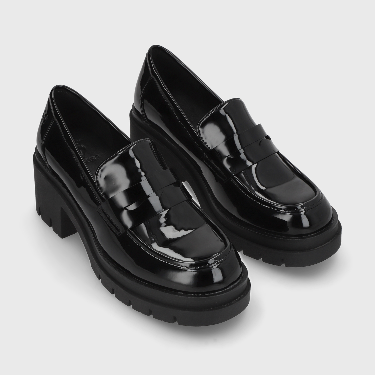 ZAPATO CHAROL NEGRO MUJER 46202 - 4