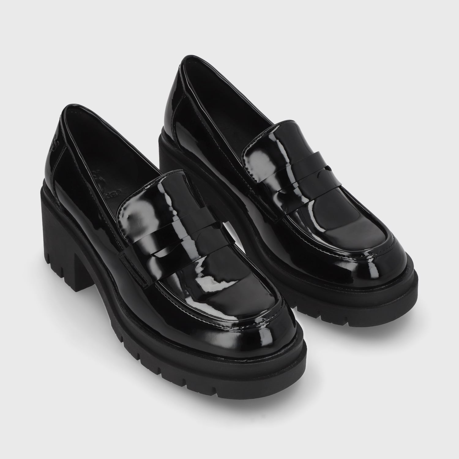 ZAPATO CHAROL NEGRO MUJER 46202 - 4