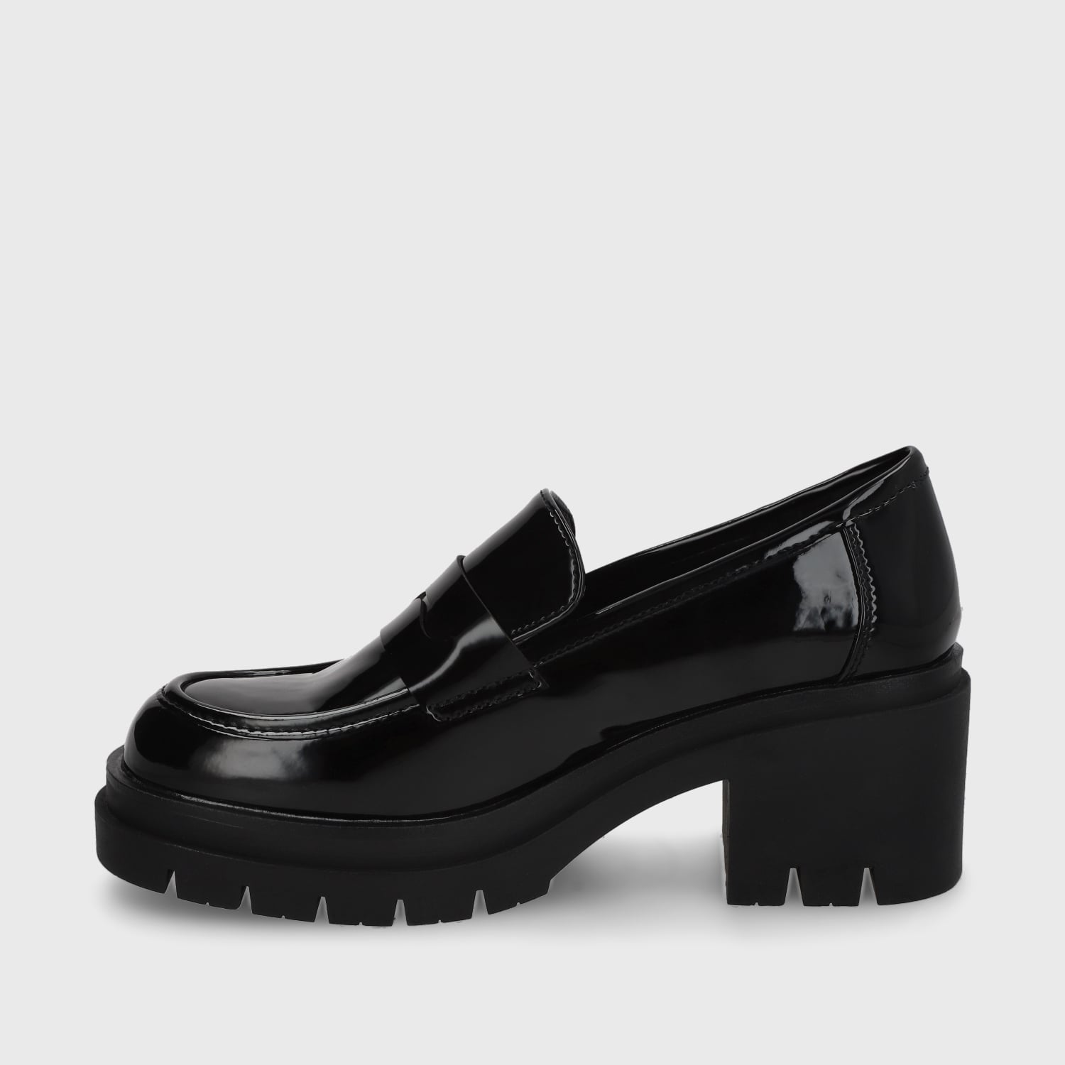ZAPATO CHAROL NEGRO MUJER 46202 - 5