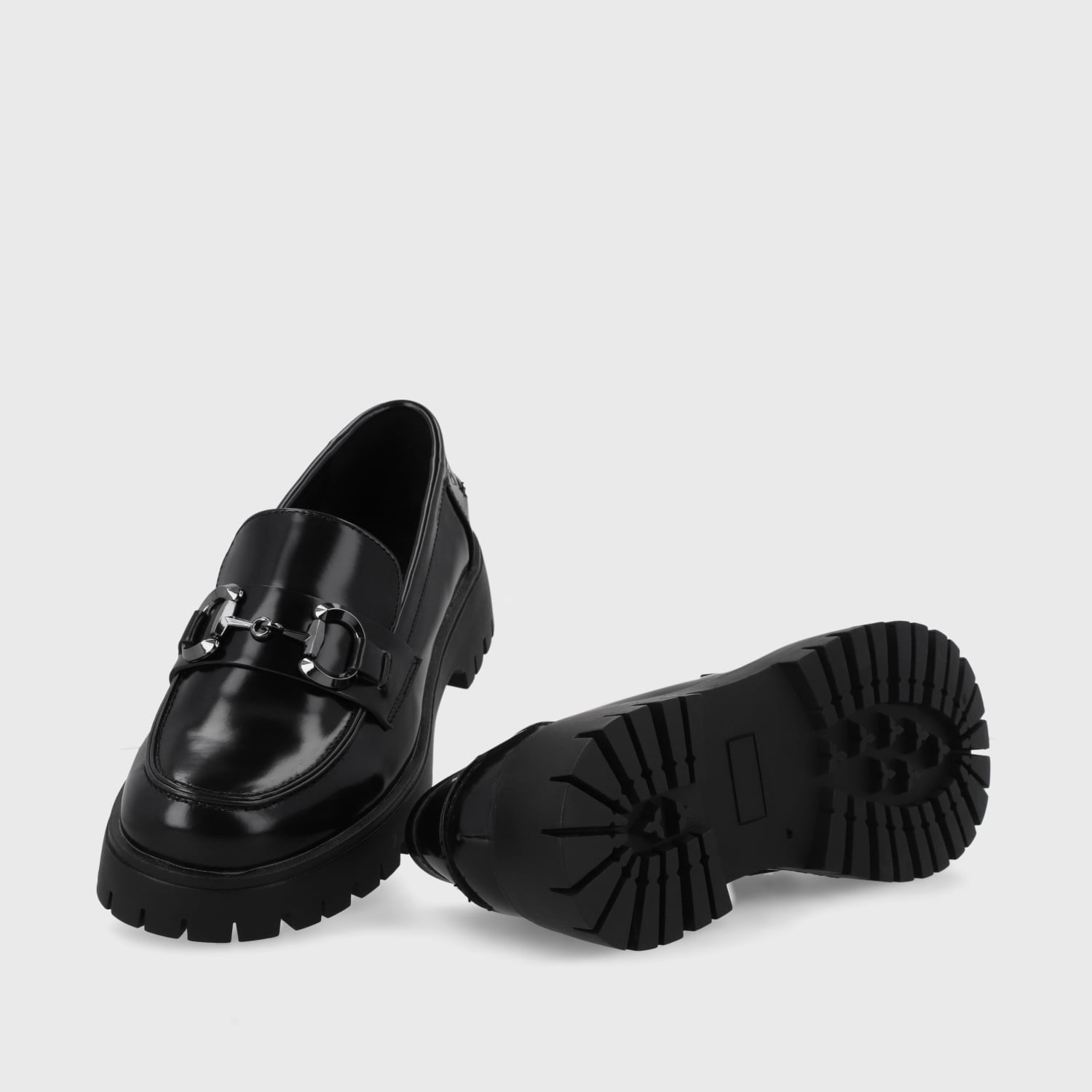 ZAPATO PLATAFORMA NEGRO MUJER 46401 - 3