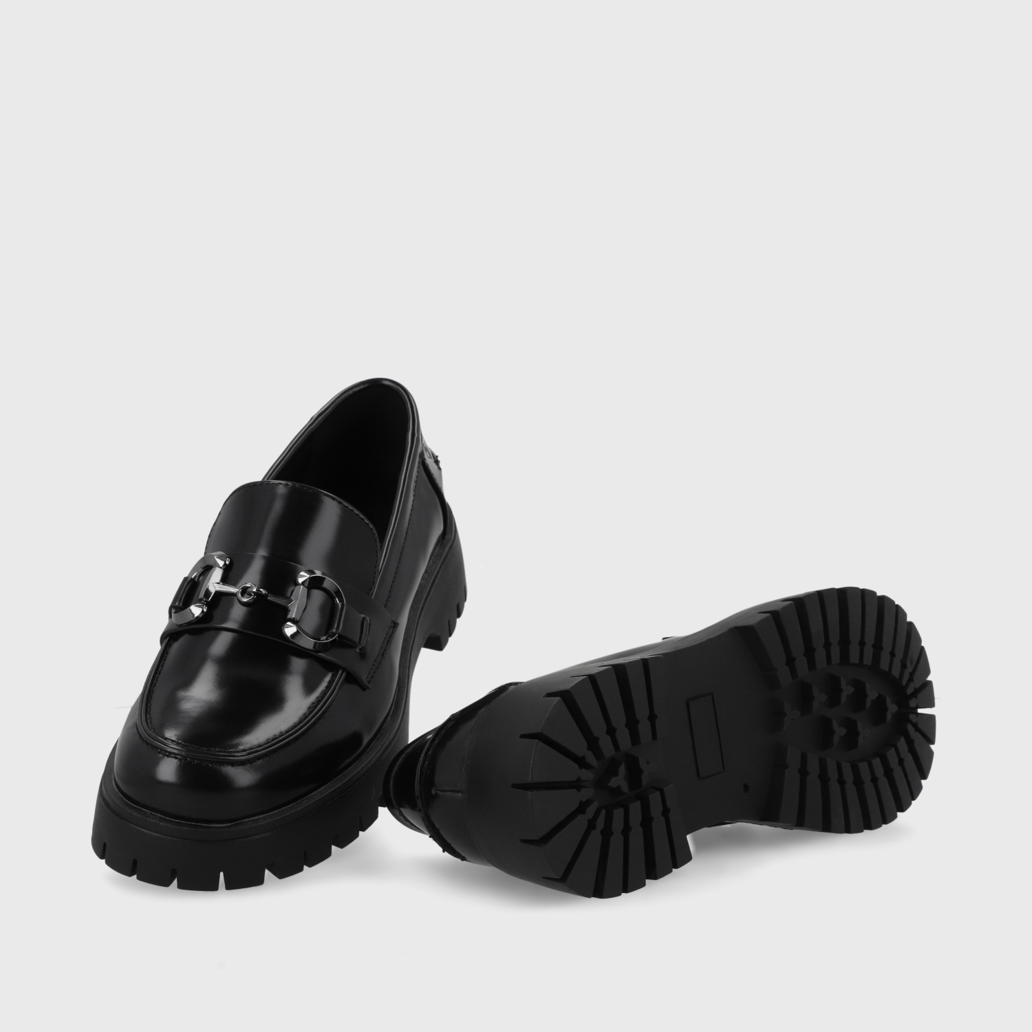 ZAPATO PLATAFORMA NEGRO MUJER 46401 - 3