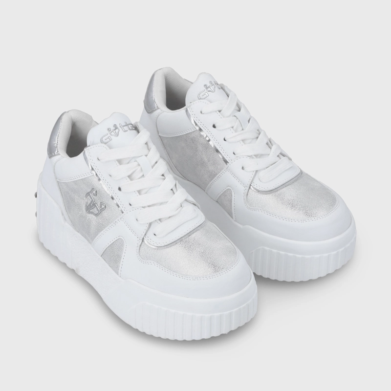 ZAPATILLA BLANCA MUJER 13144 - 4