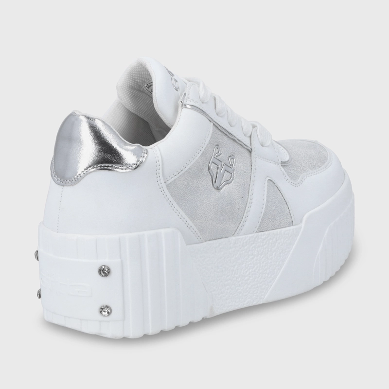 ZAPATILLA BLANCA MUJER 13144 - 5