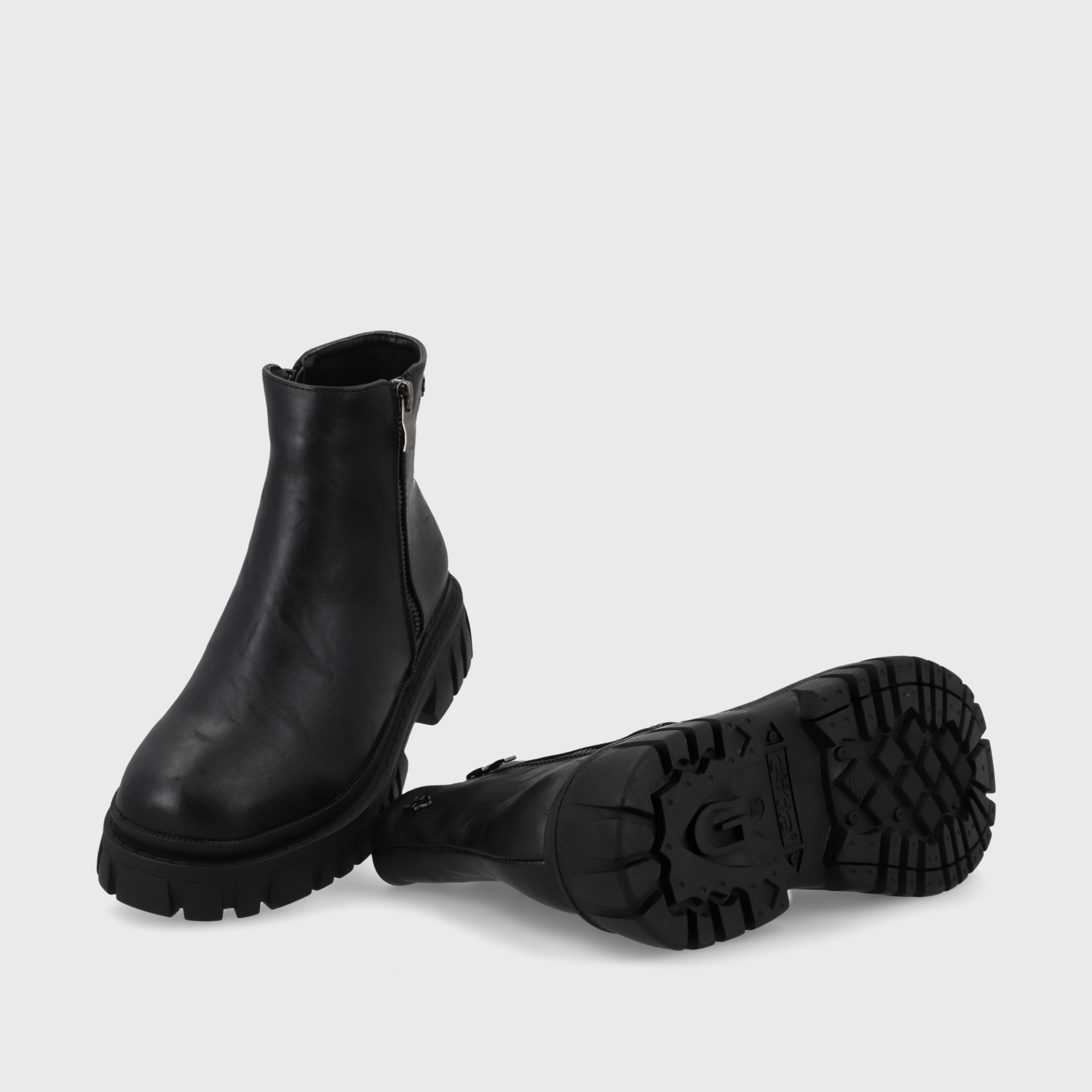 BOTÍN MUJER NEGRO 35922 CASUAL - 2
