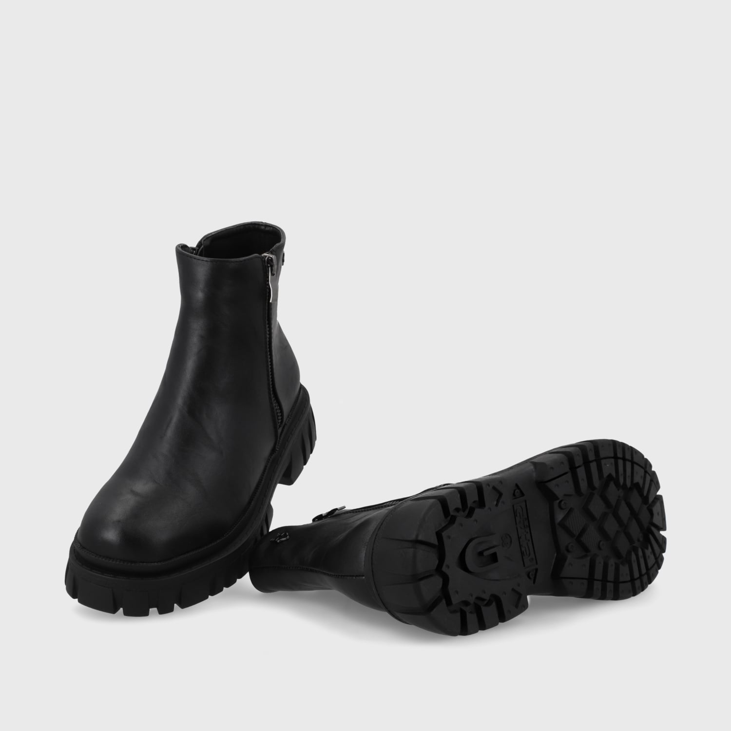 BOTÍN MUJER NEGRO 35922 CASUAL - 2
