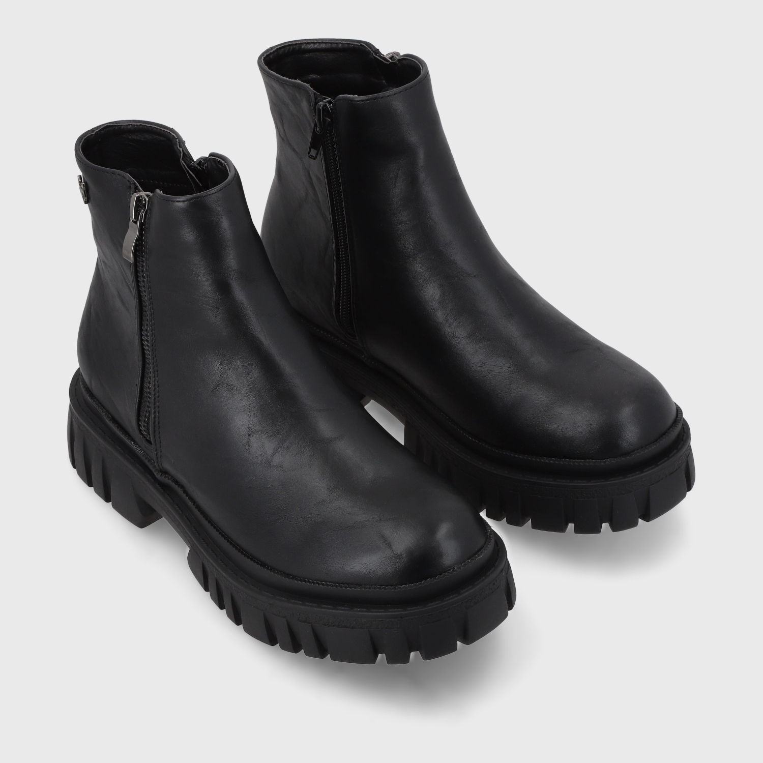 BOTÍN MUJER NEGRO 35922 CASUAL - 4