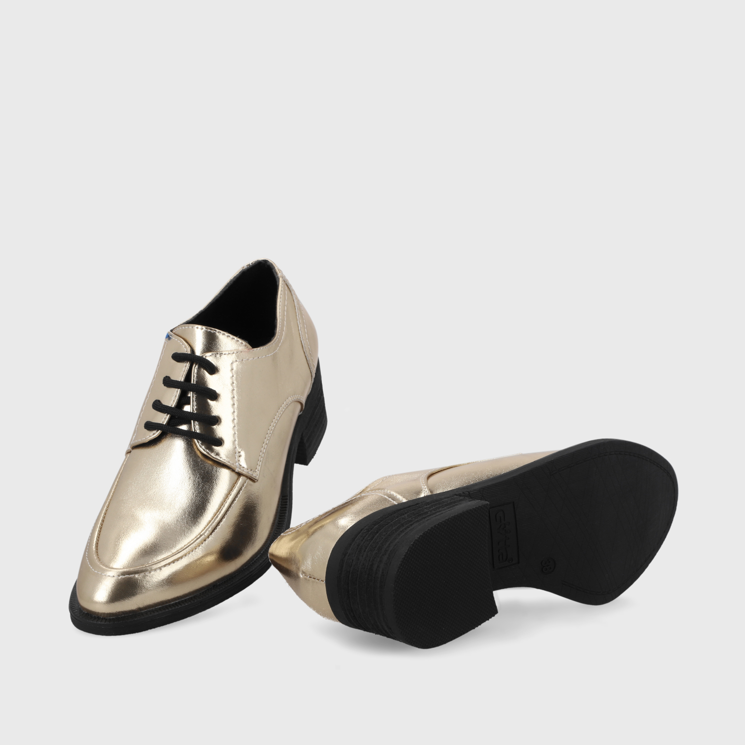 ZAPATO DORADO MUJER 43107 - 3